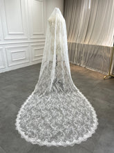 Starr Bridal - French Lace Sparkle Mantilla Veil